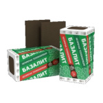 Утеплитель ТехноНиколь каменная вата Базалит Л-30 1200*600*50 (8 плит)