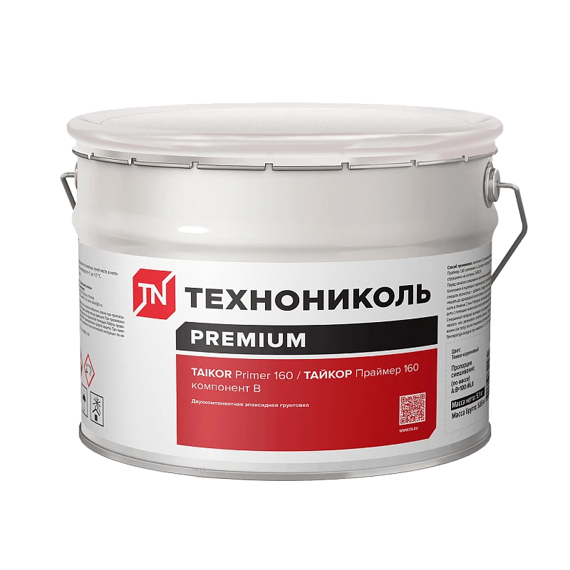 TAIKOR Primer 160. Двухкомпонентный эпоксидный грунт. Компонент В (5.1 кг) купить в Хабаровске