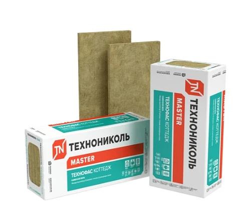 Утеплитель ТехноНиколь каменная вата ТЕХНОФАС КОТТЕДЖ 1200*600*100 (3 плиты) купить в Хабаровске