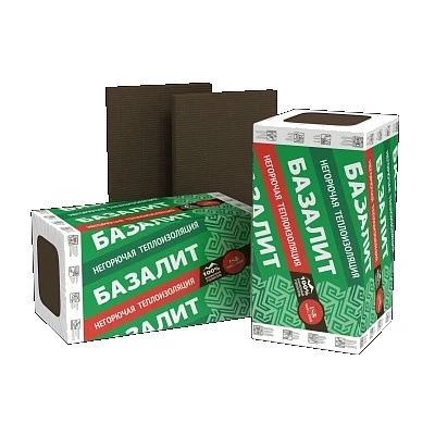 Утеплитель ТехноНиколь каменная вата Базалит Л-75 1200*600*50 (8 плит) купить в Хабаровске