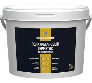 Герметик двухкомпонентный полиуретановый Битумаст Bitumast, серый
