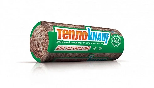Утеплитель минеральная вата KNAUF для Перекрытий TR040 Aquastatik 50*1220*7380 (2 рулона, 0.9м3; 18м2)