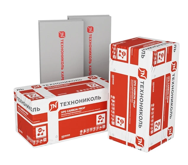 Экструзионный пенополистирол ТЕХНОНИКОЛЬ XPS CARBON PROF TB (2x50) 1180х580х100-L (4 плиты) купить в Хабаровске