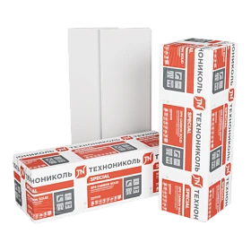 Экструзионный пенополистирол ТЕХНОНИКОЛЬ XPS CARBON SOLID 500 2400х600х40-L (10 плит) "Тип А"