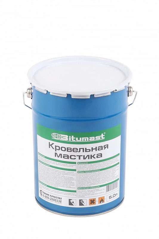 Мастика кровельная Bitumast 21.5л купить в Хабаровске