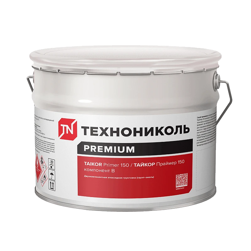 TAIKOR Primer 150. Двухкомпонентный эпоксидный грунт (грунт-эмаль). Компонент В универсальный (2 кг) купить в Хабаровске