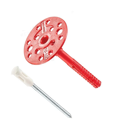 Дюбель для теплоизоляции 10Lх200 мм IZL-T (метал. гвоздь с увеличенной термоголовкой) купить в Хабаровске