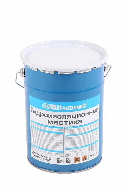 Мастика гидроизоляционная Bitumast 5 л купить в Хабаровске