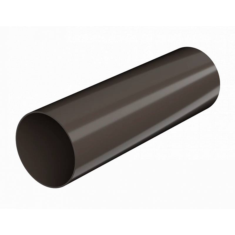 Труба водосточная D82 мм (3м) ТН ПВХ, темно-коричневый купить в Хабаровске