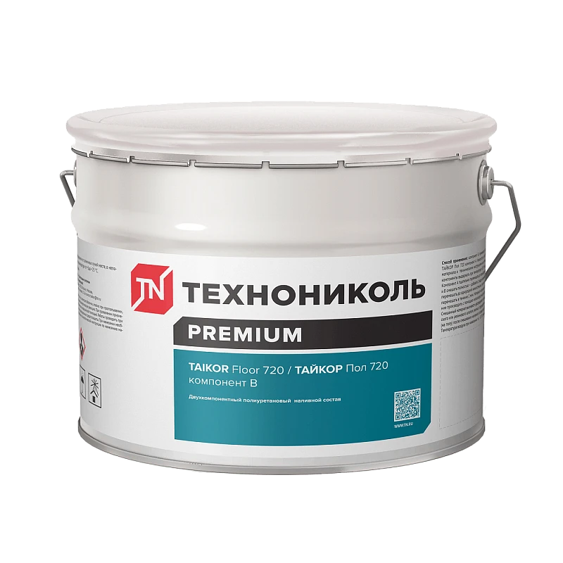 TAIKOR Floor 720. Двухкомпонентный полиуретановый наливной состав. Компонент В (4.8 кг) купить в Хабаровске