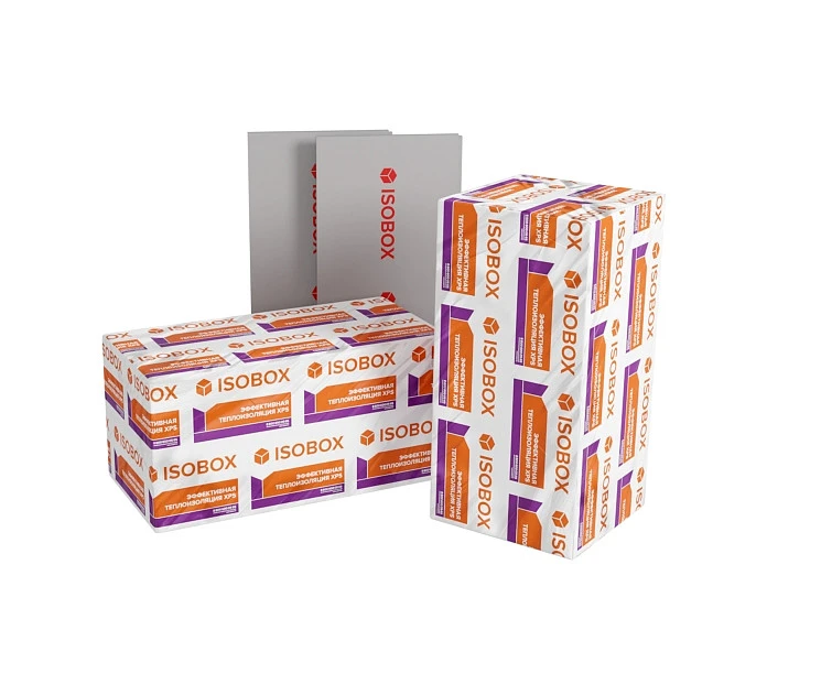 Экструзионный пенополистирол ИЗОБОКС 150 2400*600*50 (8 плит) купить в Хабаровске