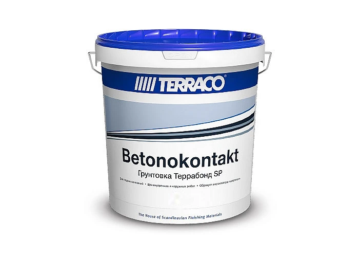 Пигментированная грунтовка-бетоноконтакт Terrabond SP 25кг купить в Хабаровске