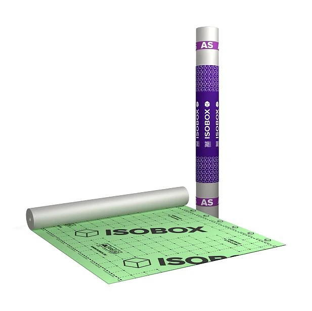 Гидро-ветрозащитая диффузионная мембрана Isobox AS (75м2) купить в Хабаровске