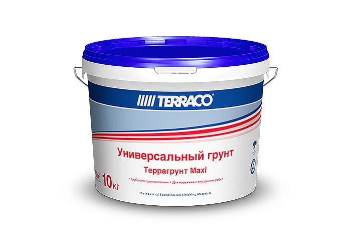 Универсальная грунтовка Террагрунт Maxi 18л купить в Хабаровске