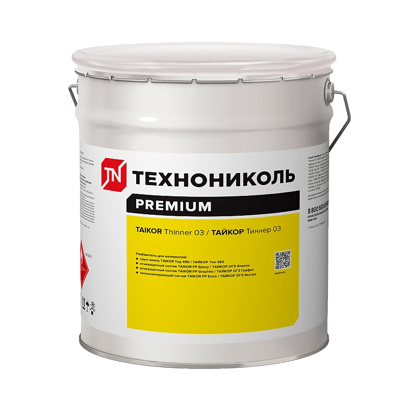 TAIKOR Thinner 03. Разбавитель для TAIKOR Top 490 (16 кг) купить в Хабаровске