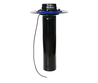 Воронка ТехноНИКОЛЬ ЭКО с обжимным фланцем и обогревом, 160х700 мм